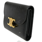 Celine Triomphe Trifold Wallet Leather Small - image 2