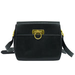 Salvatore Ferragamo Gancini Shoulder Bag Leather - image 1