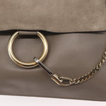Chloe Faye Shoulder Bag Leather and Suede Medium - image 18