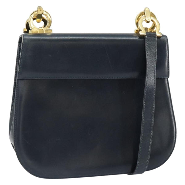 Salvatore Ferragamo Gancini Shoulder Bag Leather - image 1