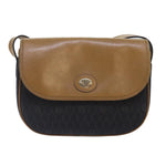Christian Dior Vintage Honeycomb Shoulder Bag Canvas and Leather - image 1