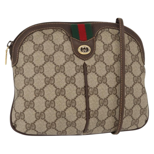 Gucci Vintage Web Crossbody Bag GG Coated Canvas Small - image 1