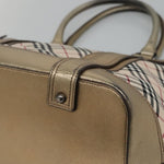 Burberry Nova Check Tote Canvas and Leather - image 10