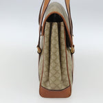 Celine Vintage Macadam Handbag Canvas and Leather - image 3