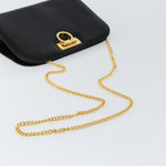 Salvatore Ferragamo Vintage Gancini Chain Shoulder Bag Leather Medium - image 7