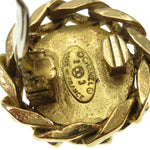 Chanel CC Button Clip-On Earrings Metal with Faux Pearl - image 3