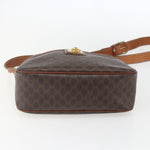 Celine Vintage Macadam Shoulder Bag Canvas and Leather - image 16