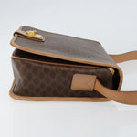 Celine Vintage Macadam Shoulder Bag Canvas and Leather - image 3
