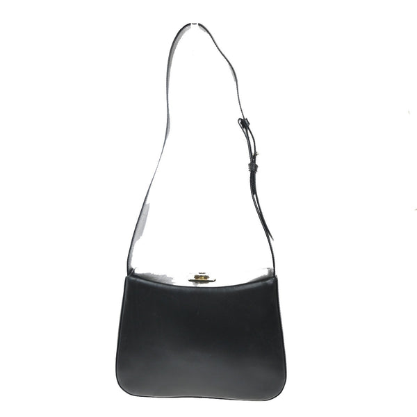Salvatore Ferragamo Gancini Shoulder Bag Leather