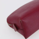 Louis Vuitton Cosmetic Pouch Epi Leather PM - image 11