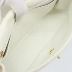 Chanel Vintage Punched Edge Classic Single Flap Bag Quilted Lambskin Medium - image 5