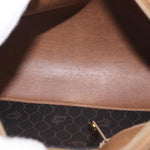 Christian Dior Vintage Honeycomb Shoulder Bag Canvas and Leather - image 5