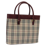 Burberry Nova Check Tote Canvas and Leather - image 1