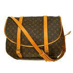 Louis Vuitton Saumur Handbag Monogram Canvas 43 - image 2