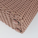 Salvatore Ferragamo Boxyz Top Handle Bag Woven Leather Medium - image 9