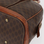 Celine Vintage Macadam Handbag Canvas and Leather - image 11