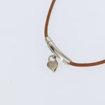 Hermes Annee Mediterranee Cadena Charm Necklace Metal and Leather - image 5