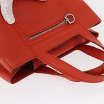 Salvatore Ferragamo Gancini handbag Leather - image 13