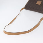 Celine Vintage Macadam Shoulder Bag Canvas and Leather - image 7