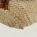 Chloe Marcie Basket Bag Raffia and Leather Small - image 10