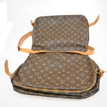 Louis Vuitton Saumur Handbag Monogram Canvas - image 13