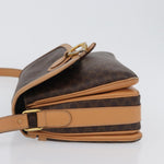 Celine Vintage Macadam Shoulder Bag Canvas and Leather - image 4