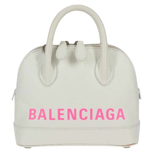 Balenciaga Logo Ville Bag Leather XXS - image 1