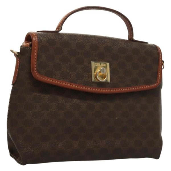 Celine Triomphe vintage handbag Macadam canvas - image 1