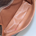 Celine Vintage Macadam Shoulder Bag Canvas and Leather - image 5