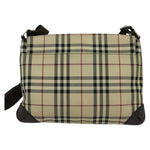 Burberry Vintage Flap Crossbody Bag Haymarket Canvas - image 2