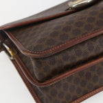 Celine Vintage Macadam Shoulder Bag Canvas Medium - image 10