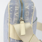 Bvlgari Logomania Shoulder Bag Canvas with Leather - image 13