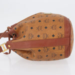 MCM Visetos Shoulder bag Canvas and Leather - image 4