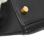 Hermes Kelly Handbag Black Ardennes with Gold Hardware 32 - image 9