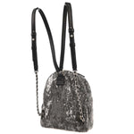 Chanel Waterfall Backpack Sequins with Leather Mini - image 2