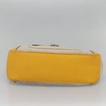Salvatore Ferragamo Gancini handbag Canvas and Leather - image 15