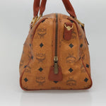 MCM Visetos Handbag Canvas and Leather - image 3