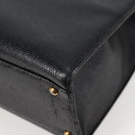 Chanel Vintage CC Lock Pocket Chain Tote Caviar Medium - image 12