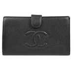 Chanel Timeless CC French Wallet Caviar Long - image 1