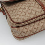 Celine Vintage Macadam Shoulder Bag Canvas and Leather - image 10