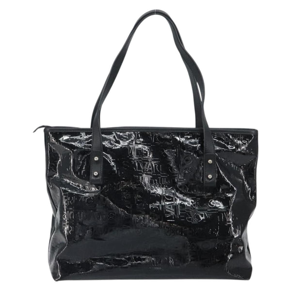 Salvatore Ferragamo Gancini Tote Patent leather