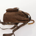 Gucci Gucci bamboo backpack daim mini - image 3