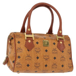 MCM Visetos logogramme Handbag Canvas and Leather - image 1