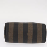 Fendi Vintage Pequin Convertible Boston Bag Coated Canvas Small - image 15
