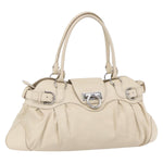 Salvatore Ferragamo Gancini handbag Leather - image 18
