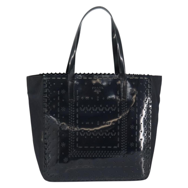 Prada Vintage Tote Tessuto with Leather Medium - image 1