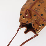 MCM Visetos Shoulder bag Canvas and Leather - image 12