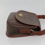Celine Vintage Macadam Shoulder Bag Canvas and Leather - image 3