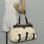 Salvatore Ferragamo Gancini handbag Leather - image 13
