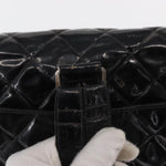 Chanel Vintage Square Flap Backpack Enamel - image 15